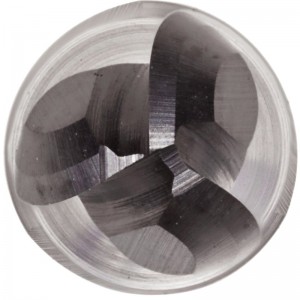 Μύλος άκρου ακροφυσίου με μικροσφαιρίδια καρβιδίου, φινίρισμα μονοστρωματικών αλουμινίου AlTiN, 30 Deg Helix, 3 φλάστες, 1.5000 \